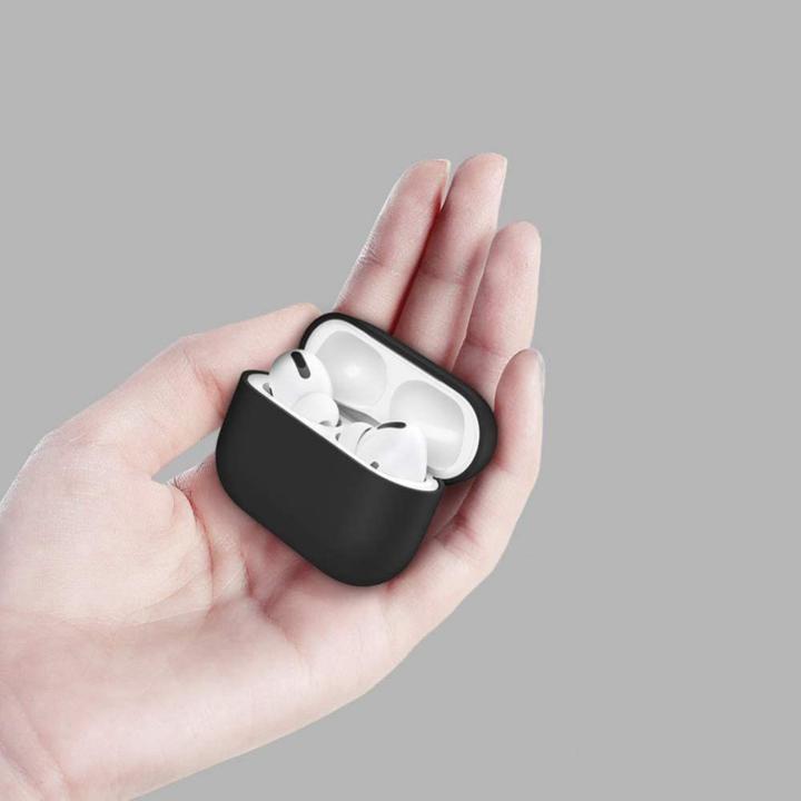 Actual product image Tech-Protect Icon Apple Airpods Pro 1 / 2 Black (Headphone bag)