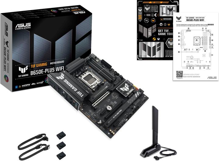 Actual product image ASUS MB TUF GAMING B650E-PLUS WIFI (AM5, AMD B650E, ATX)