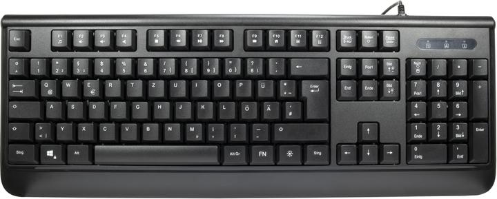 Produktbild Intertec AC KB-101DE Desktop USB 1200dpi,105 Tasten,kabelgebunden (DE, Kabelgebunden)