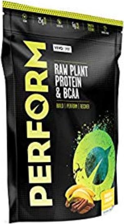 Produktbild Vivo Perform Raw Plant Protein & BCAA Banana & Cinnamon (Banane, Zimt, 988 g)