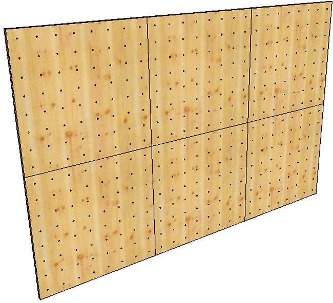 Sport-Thieme Boulderwand-Bausatz Indoor Natur Pur, Höhe 2,48 m