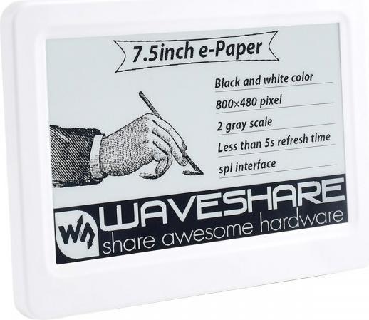 Produktbild WaveShare 7.5inch passives NFC betriebenes e-Ink / e-Papier Display