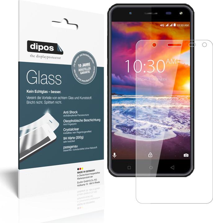 Image du produit Dipos Film de Protection d’écran Anti-Shock (2 pièce(s), Karbonn Titanium Jumbo 3)
