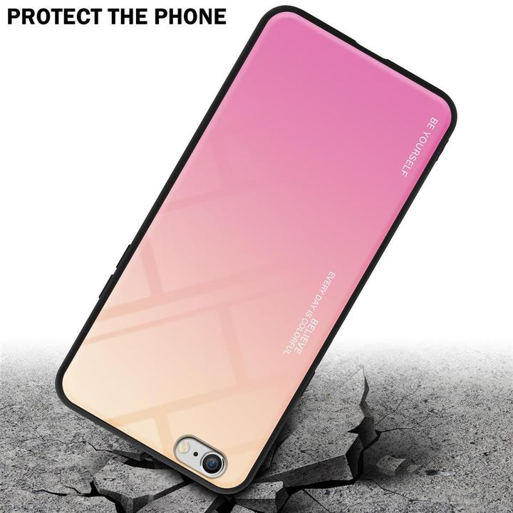 Image du produit Cadorabo Couverture en verre TPU 2 couleurs (Apple iPhone 6)