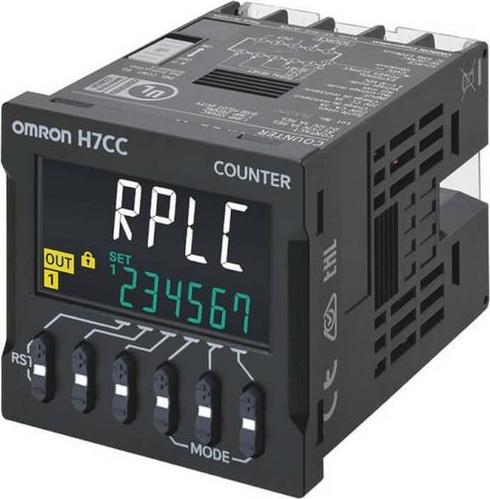Actual product image Omron Multifunction counter LCD 6 digits 10kHz 48VDC