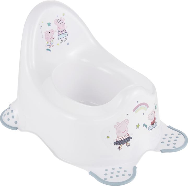 Actual product image keeeper kids baby pot adam "Peppa Pig", nordic-white