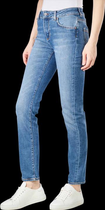 Actual product image Mustang Mid Waist Shelby Jeans Slim (Jasmin New) Light Blue (W28/L36)