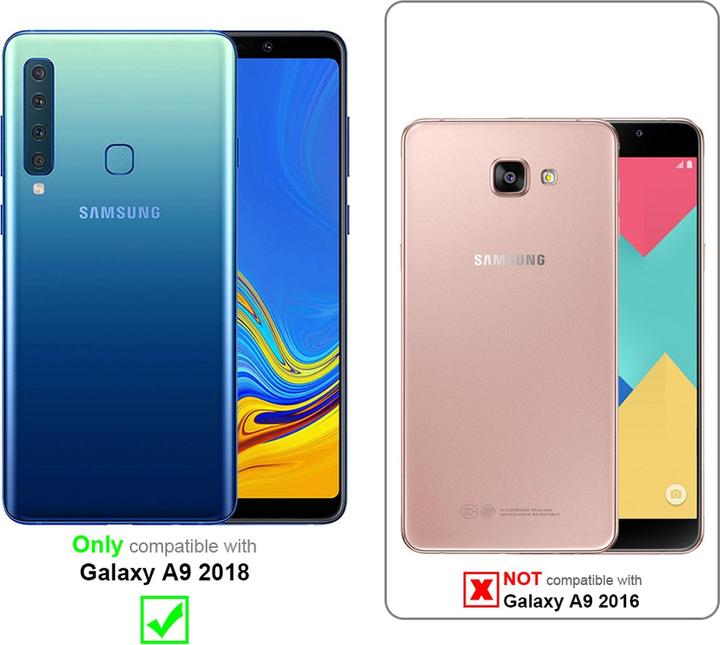 Produktbild Cadorabo Vollbild Displayschutzglas (1 Stück, Samsung Galaxy A9 (2018))