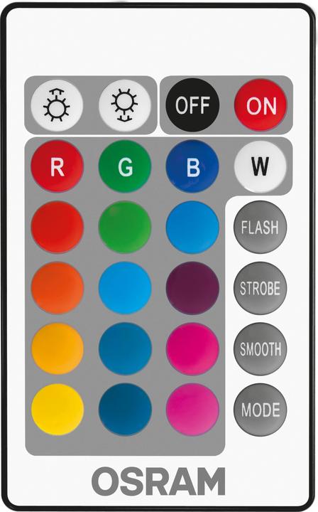Actual product image Osram Led Retrofit Rgbw Lamps With Remote Control (E14, 25 W, 250 lm, 1 x, G)