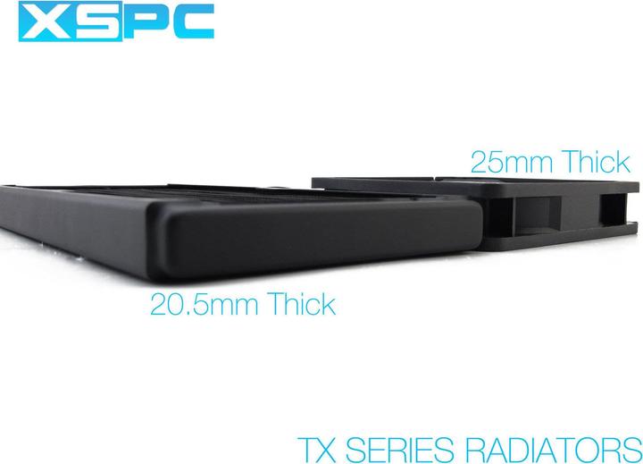 Produktbild XSPC TX360 Crossflow Ultrathin Radiator (120 mm)
