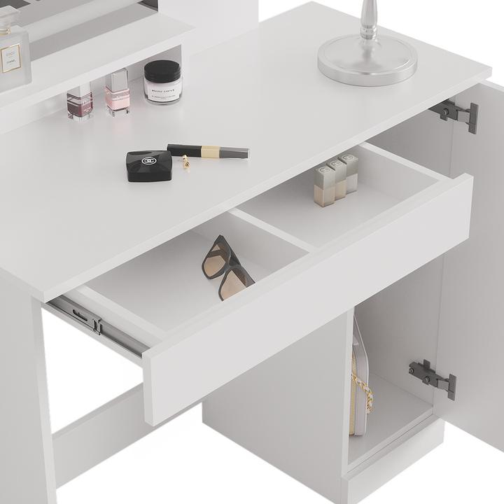 Produktbild Vicco Julia mit Hocker und Beleuchtung (90 x 38 x 138 cm)