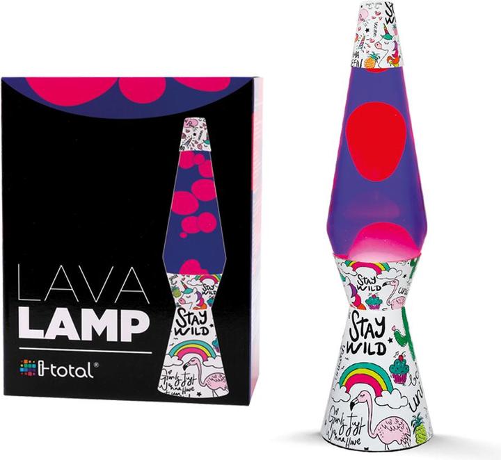 Actual product image i-Total Lamp à Lave Licorne