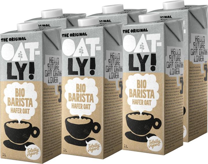 Actual product image Oatly Organic barista (6 x 100 cl)