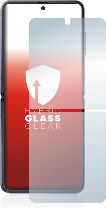 Actual product image upscreen Scratch Shield Glass (1 Piece, Samsung Galaxy Z Flip)