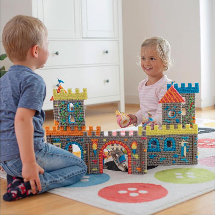 Immagine prodotto Magni PlayMais® MOSAICO GRANDE CASTELLO MONDIALE - Set di artigianato per bambini dai 3 anni in su Gioco