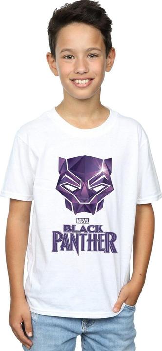 Produktbild Jungen Black Panther Maske Logo TShirt (152, 158)