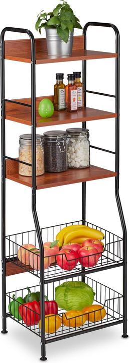 Actual product image Relaxdays Kitchen shelf (40 x 30 x 121.5 cm)