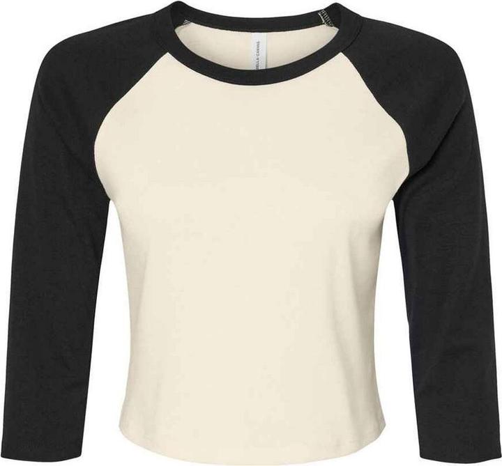 Immagine prodotto Bella Canvas Maglietta Raglan Manica a 3/4 Donna (L)