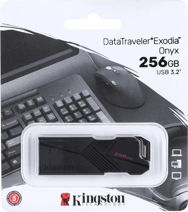 Produktbild Kingston DataTraveler Exodia Onyx (256 GB, USB-A)