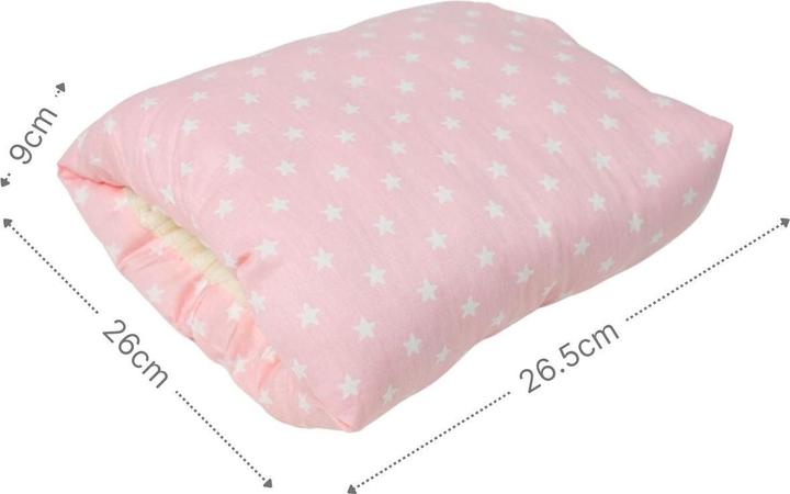 Immagine prodotto Hermex Baby-Stillkissen Lagerungskissen Arm-Stützkissen Lagerungsrolle Entlastungspolster (26.50 cm)