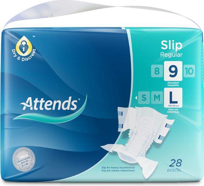 Produktbild Attends Slip 9 Regular (28 x, Large)