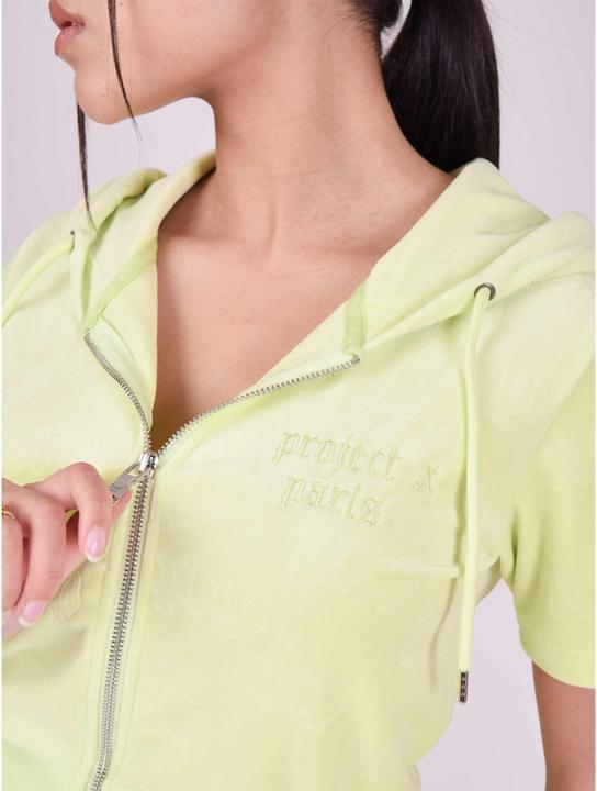 Actual product image Project X Paris Women's short sleeve zipped vest (L)