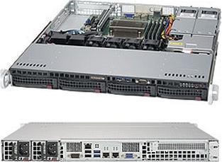 Produktbild Supermicro 5019s-Mr: Lga1151, 2x400w Nt