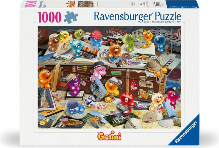 Produktbild Ravensburger Gelini German Tourist (1000 Teile)