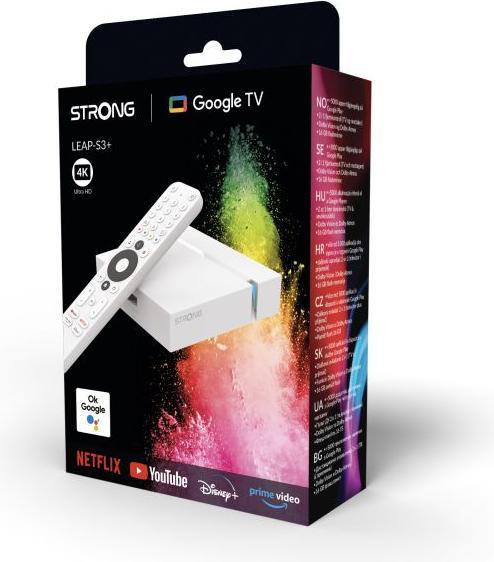 Produktbild Strong LEAP-S3+ V2 4K UHD Box (16 GB, Android 11)
