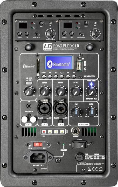 Image du produit LD Systems ROADBUDDY 10 HBH 2 B6 Haut-parleur Bluetooth alimenté par batterie