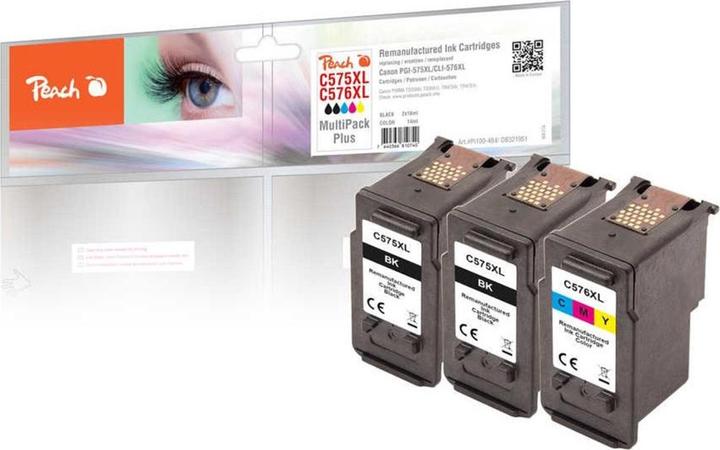 Produktbild Peach Tinte Canon PG-575X /CL-576XL MP Plus Black/Color (Color, BK)