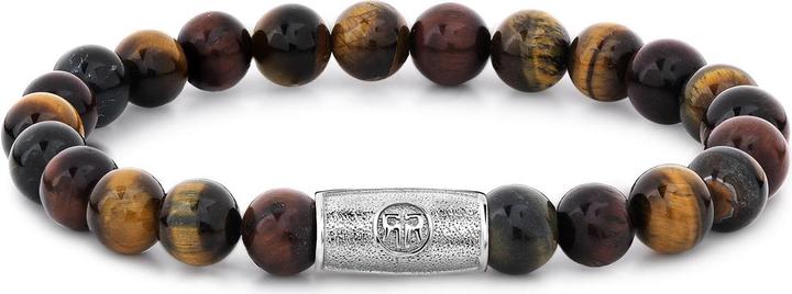 Image du produit Rebel & Rose Stones Only Who's Afraid of the Tiger Bracelet (16.50 cm, Acier inoxydable)