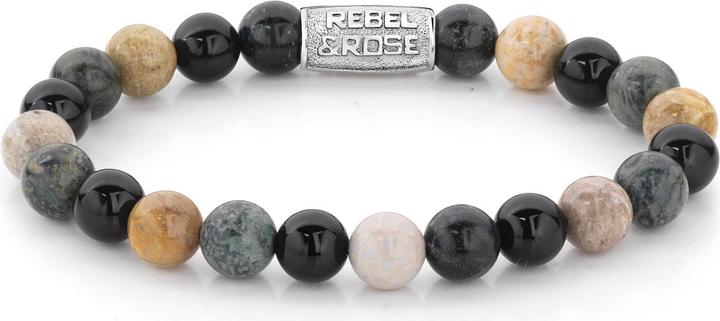 Actual product image Rebel & Rose Stones MBTM Autumn Storm Bracelet (16.50 cm, Stainless steel)