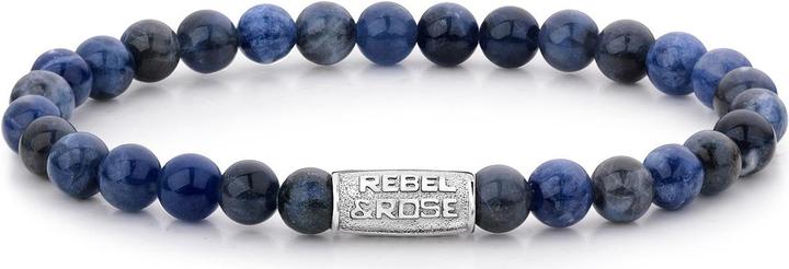 Image du produit Rebel & Rose Stones Only - Bracelet bleu nuit (16.50 cm, Acier inoxydable)