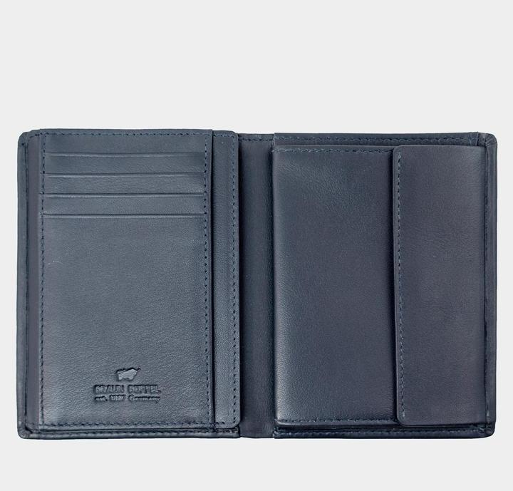 Actual product image Braun Büffel Hannes wallet RFID protection leather 9.5 cm