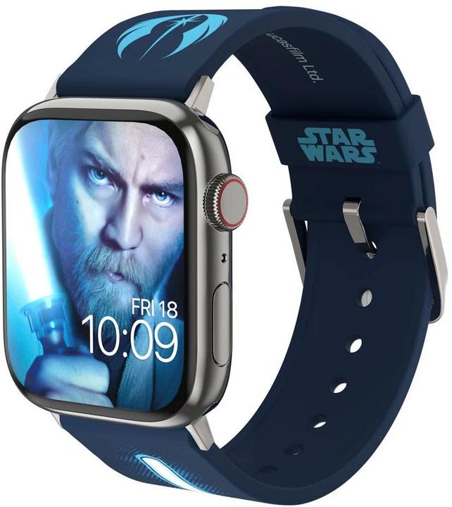 Produktbild Moby Fox Armband Smartwatch Star Wars Darth Vader Lightsaber 22 mm (22 mm, Silikon, Edelstahl)