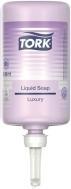 Actual product image Tork 420901 Luxury Liquid Soap Premium for S1 Soap Dispenser Systems / Mild Hand Soap in Lil (Liquid soap, 1000 ml)