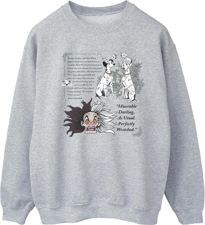 Image du produit Disney - Sweat DALMATIANS MISERABLE DARLING - Femme (XXL)