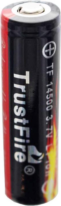 Immagine prodotto Trustfire Batteria 14500 protetta Li-Ion (fiamma) (1 pz., 14500, 900 mAh)