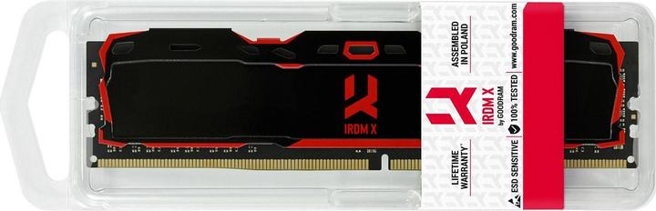 Image du produit Goodram IRDM X DDR4 16Go 3200MHz CL16 DIMM Noir (1 x 16GB, 3200 MHz, RAM DDR4, DIMM)