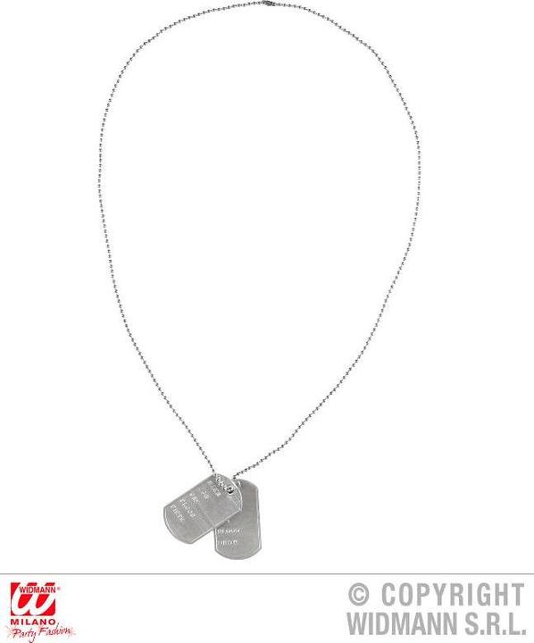 Actual product image Widmann Kette Hundemarke