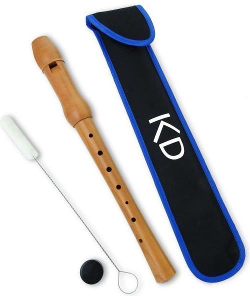Actual product image keepdrum Soprano Recorder German fingering (Fipple pipe, Sopranino, D major)