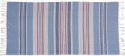 Valori nutrizionali e ingredienti Ootb Asciugamano hammam fouta bianco / blu / rosso (80 x 170 cm)