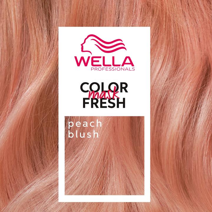 Actual product image Wella Color Fresh (peach blush)