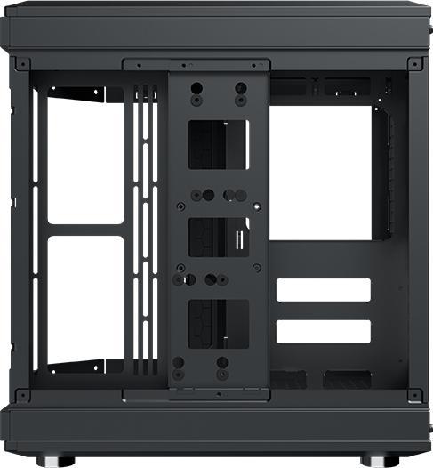 Produktbild Xigmatek Boitier Moyen Tour E-ATX Cubi RGB avec panneaux vitrés (Noir) (ATX, mATX, Mini-ITX)