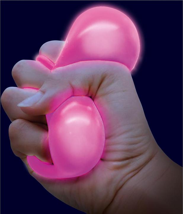 Actual product image Toi-Toys Glow N Fun anti-stress ball, glows in the dark