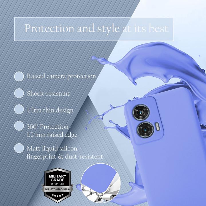 Produktbild Cadorabo Hülle für Motorola Moto Edge 50 Fusion im Liquid Case Design (Motorola Edge 50)