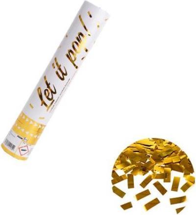 Produktbild Amscan Konfettikanone Gold