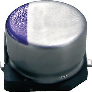 Actual product image Panasonic Polymerkondensator 25V, 47uF