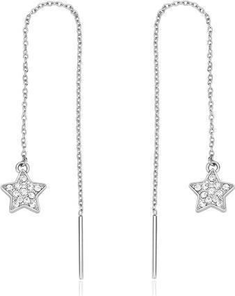 Actual product image Sagapo S'Agapµ - Playful steel earrings Stars Aurora SAR54